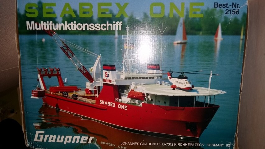 seabex one graupner ship model