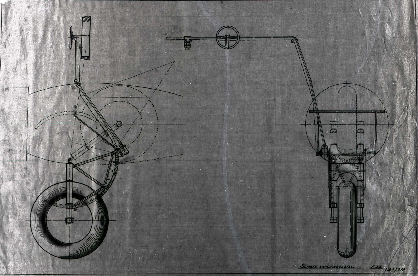 226 32258-Fokker F20 schets landingsgestel.jpg